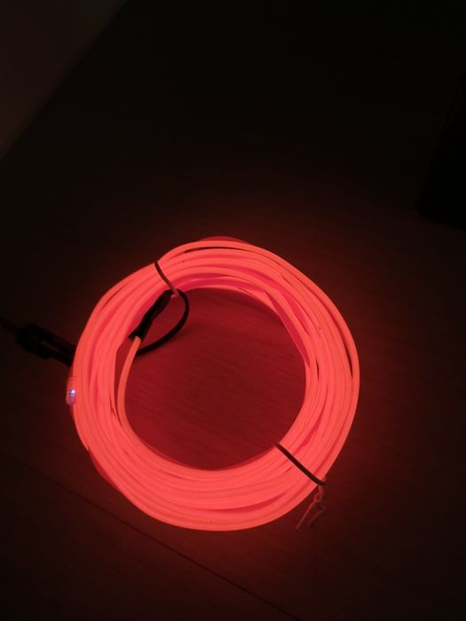 Oświetlenie Led deski rozdzielczej kolor czerwony