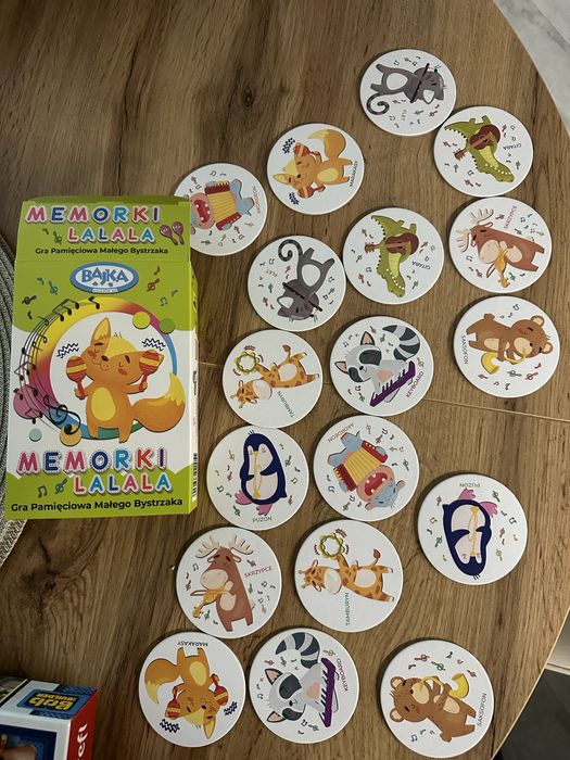 Memory gra 2-3 latka
