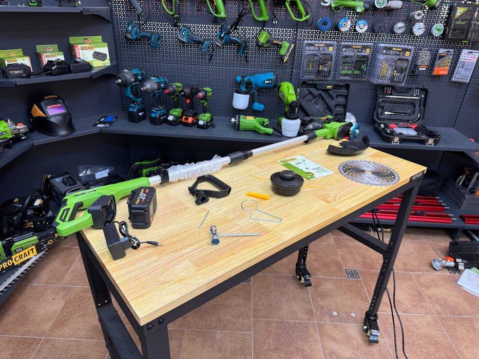 Акумуляторний Тример Procraft можна акб Makita, Grand, Procraft