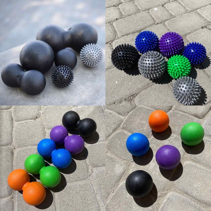 Массажный мяч, массажный ролик, массажер,масажний м'ячик для ног, рук,