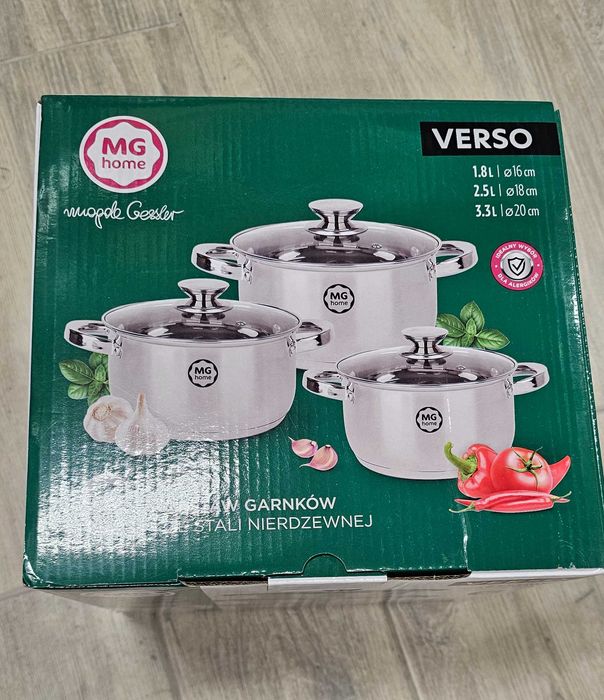 Zestaw garnków VERSO