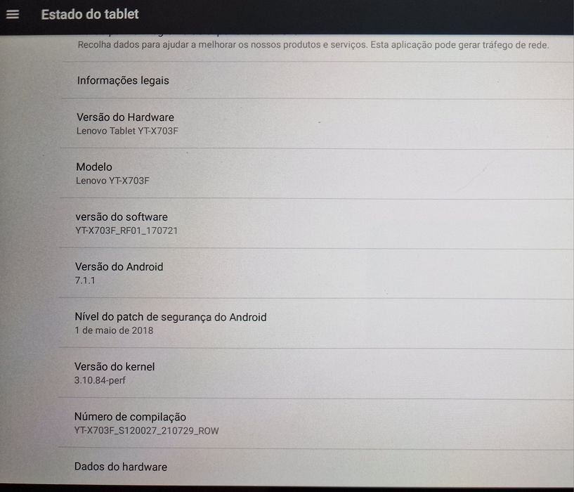 LENOVO yoga YT-X703F
