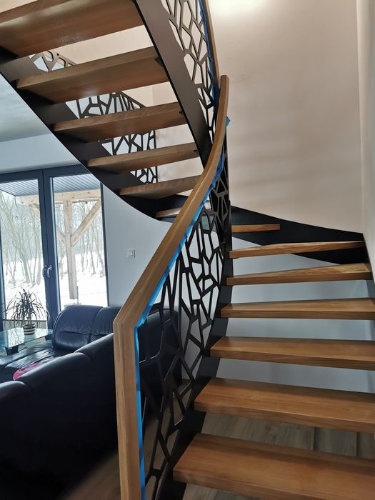 Schody drewniane,renowacja starych