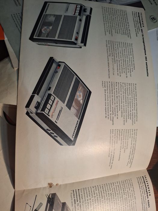 Catálogo vintage Telefunken 1969