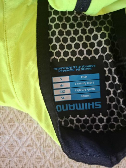 Shimano Windflex Męska kurtka kolarska - neon yellow roz. XS