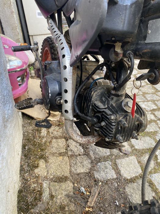 Pitbike 125cc usada a andar muinto bem