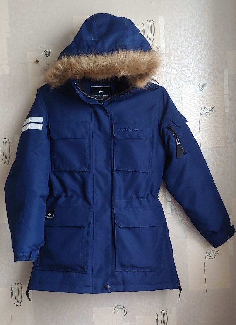 Cross sportswear so long padded jacket w cheap
