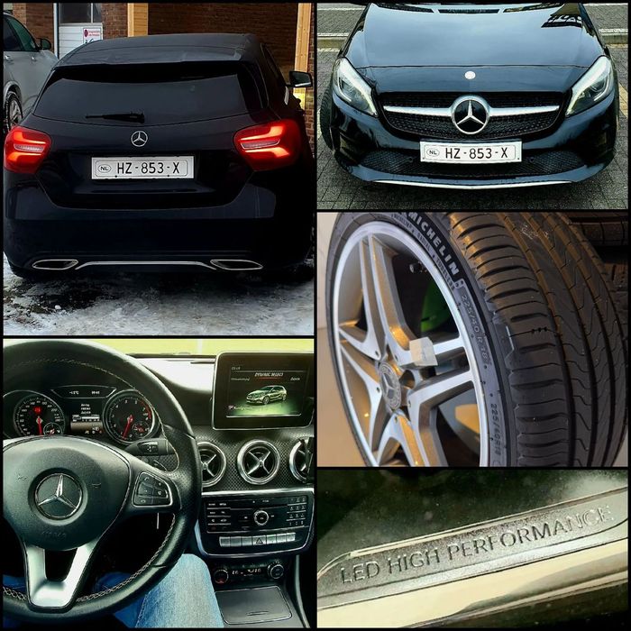 Mercedes-Benz Klasa A Oryg NL ASO do konca, bezwyp 2x kola