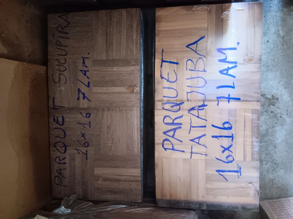 Madeiras novas e raras para pavimentos