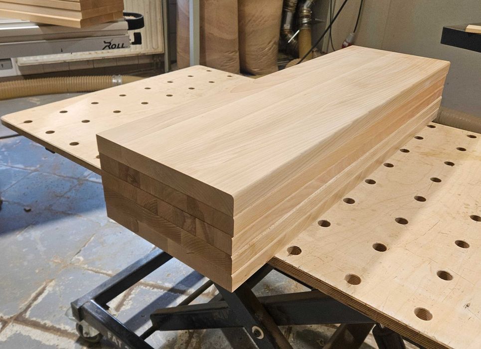 Trepy / Schody / Stopnie / Stopnice Bukowe, lite drewno 90 x 28 x 3 cm