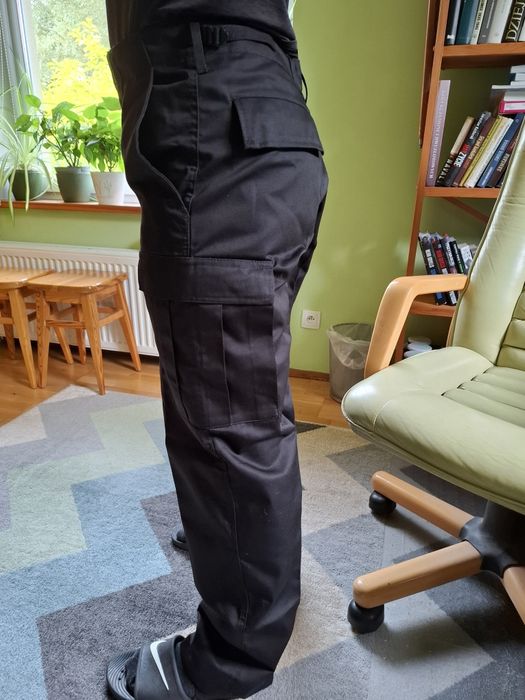 Spodnie wojskowe Mil-Tec US Ranger BDU Black