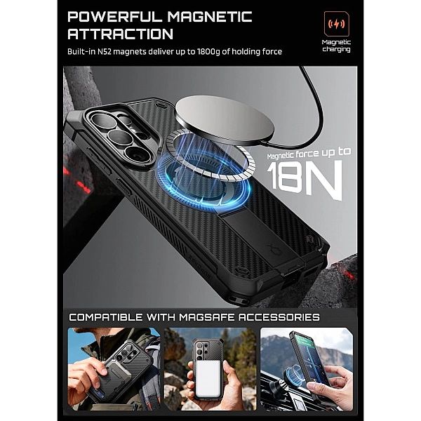 Supcase Unicorn Beetle Pro Mag Magsafe 2-Set Galaxy S26 Ultra Aramid