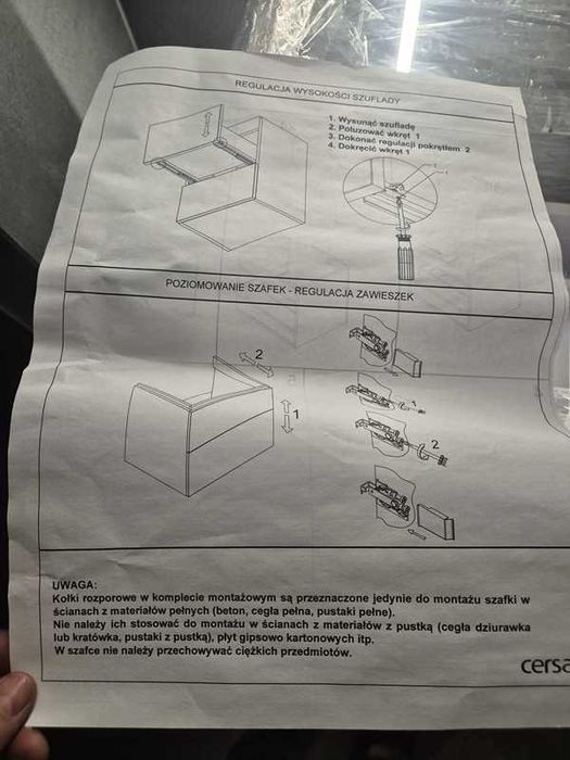 Szafka pod umywalkę - Cersanit
