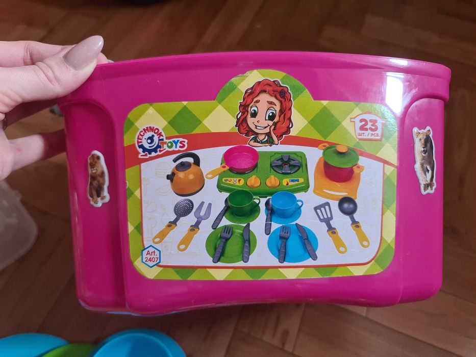 Кухонний набір Технок посуд дитячий
