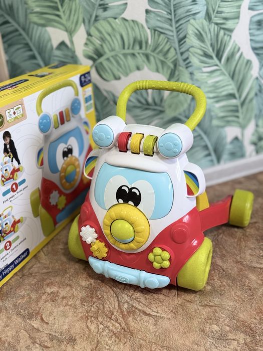 Іграшка-ходунки 2 в 1 Chicco Happy Hippy Walker