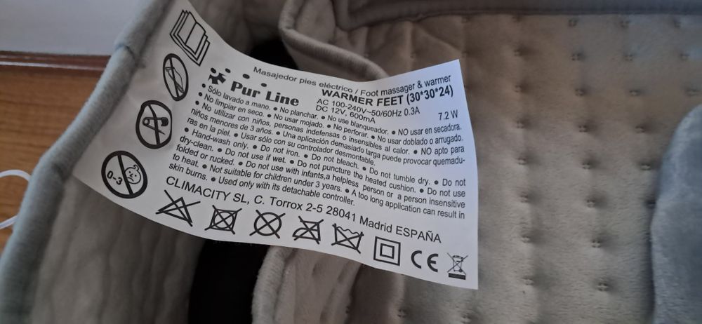 Massajador de pés eléctrico