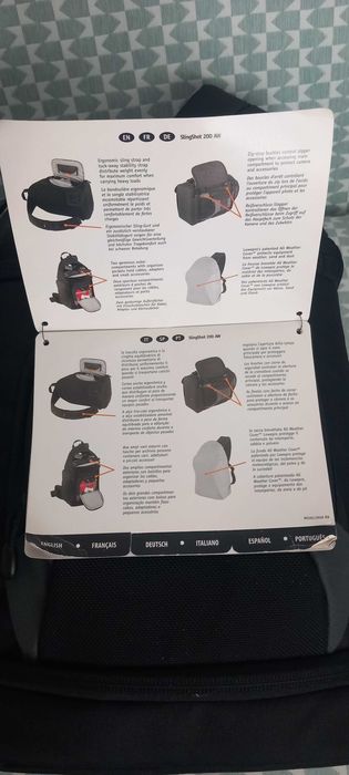 Mochila Lowepro 200AW para máquina fotográfica