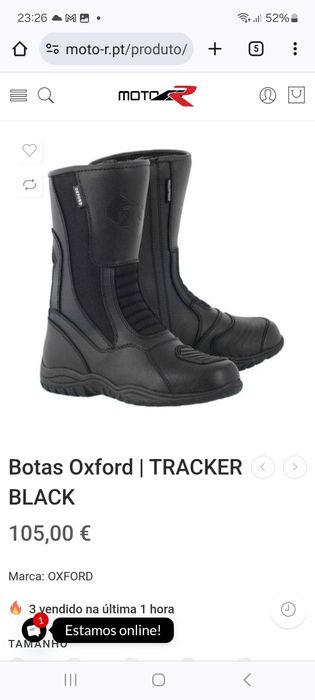 Botas Oxford Tracker - Tam 37 - Novas