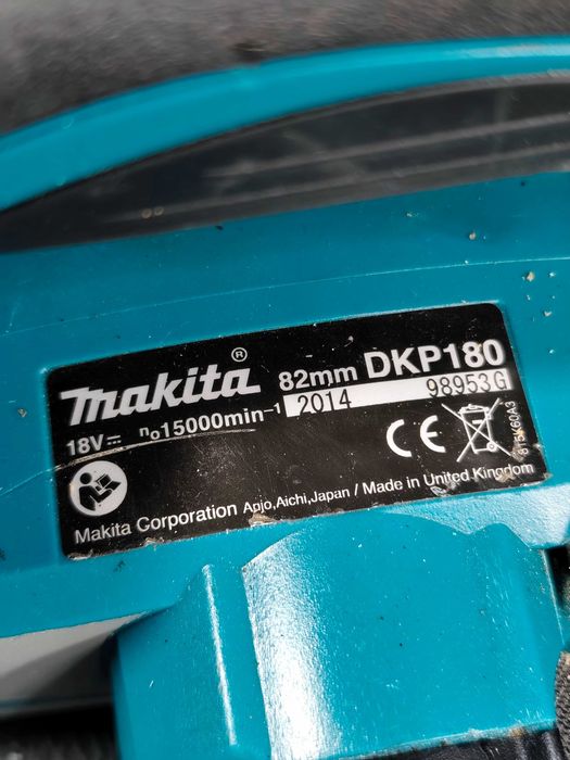 Akumulatorowy Strug Do Drewna Makita DKP180Z