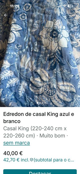 Edredon de casal