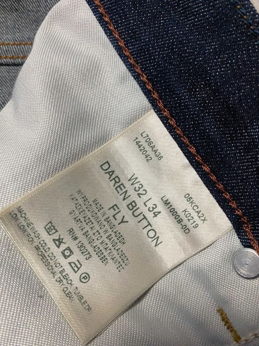 LEE Daren Button Fly r.32/34 oryginalne spodnie jeansowe męskie