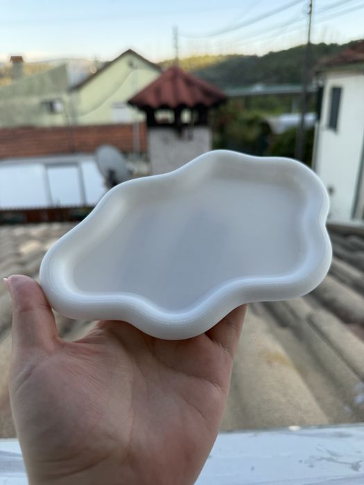 Porta joias branco