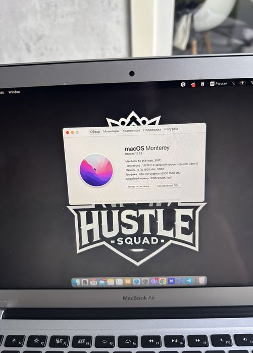 MacBook Air 13" (2017) / i5 / 8 GB / 128 gb Задовільний стан