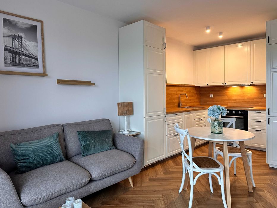 Nowe, w pełni wyposażone mieszkanie na lewobrzeżu