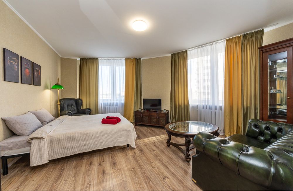 Апартаменты с уютной релакс-зоной, почасово, посуточно, Олени Пчілки 2