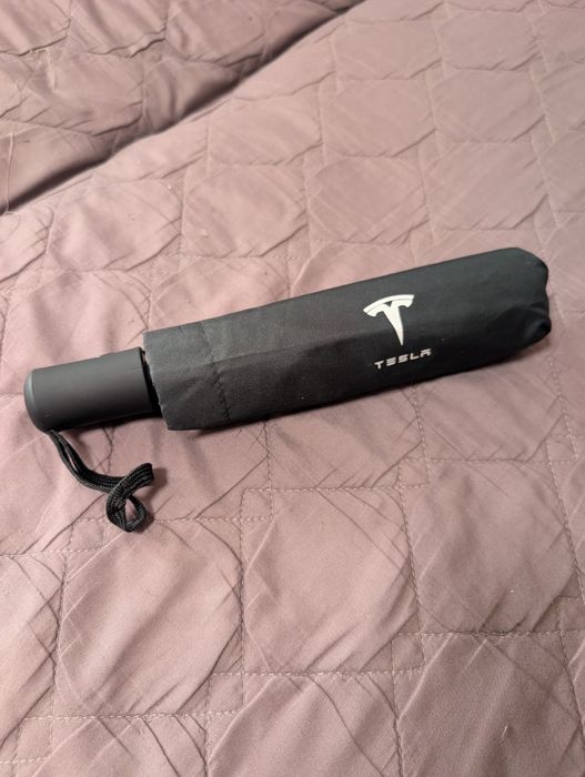 Парасоля Tesla лого автомат
