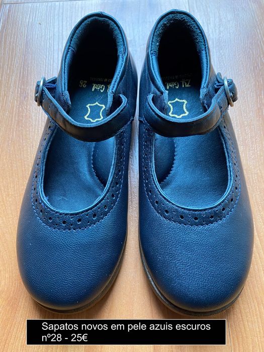 Sapatos Novos Menina (vários modelos e tamanhos)