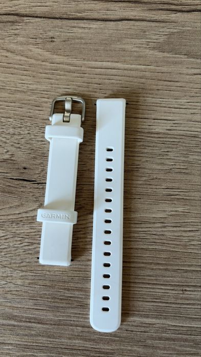 Biały pasek fo smartwatcha Garmin 14mm
