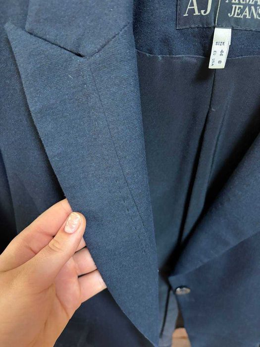 Піджак Armani Jeans темно-синього кольору жіночий