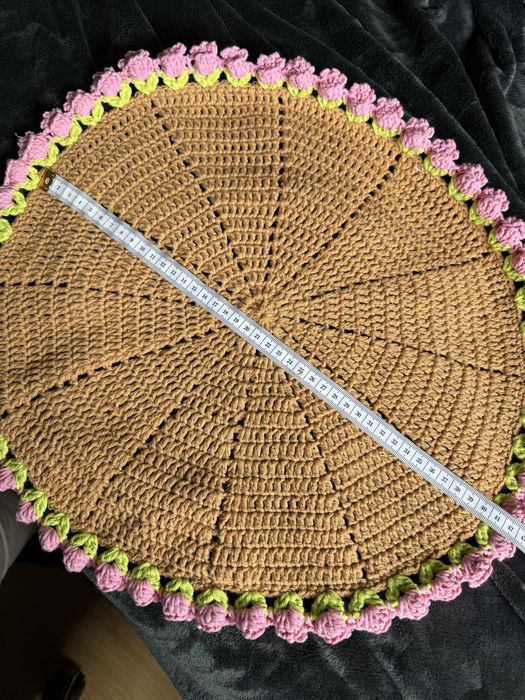 Boque de flores em croche