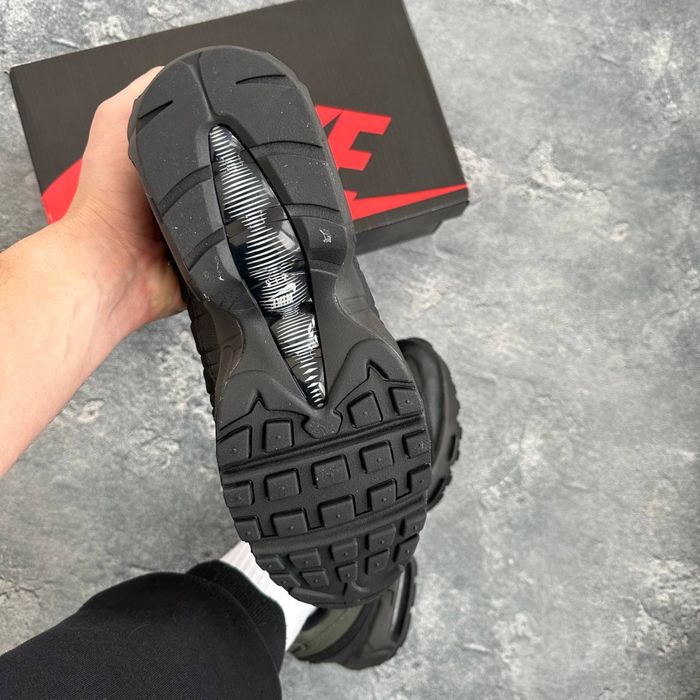 ТОП! Кросівки Nike Air Max 95 Black Olive green 41 42 43 44 45