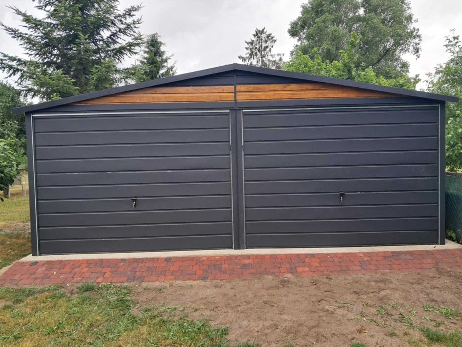 Garaż blaszany 6x5 WZMOCNIONY PROOFILAMI. PRODUCENT. Cała Polska