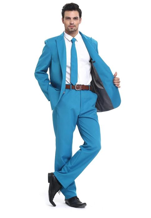 XXXL. Garnitur męski Kostium na Impreze Modny, regularny krój Garnit