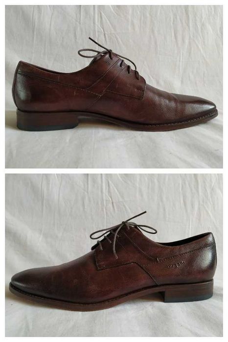 Туфли/Дерби/Броги/Оксфорды кожаные мужские "Bugatti" Размер 46