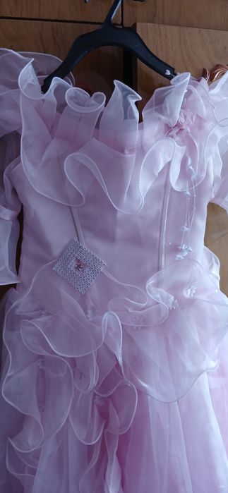 Плаття рожеве святкове 6-8 років