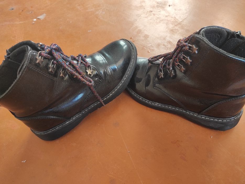 Осенние сапожки на девочку 34 размер