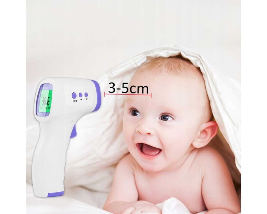 Termometr Bezdotykowy Elektroniczny Medyczny na Podczerwień LCD