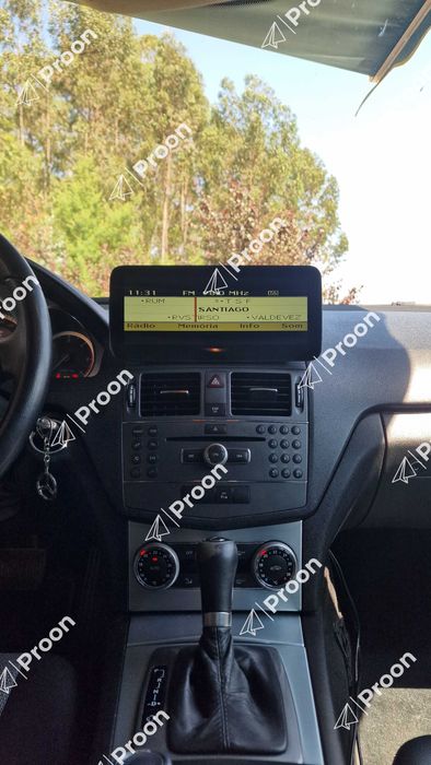 Auto Radio Mercedes Class C W204 w205 Android 2din Ano 2008 até 2010