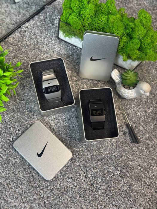 Часы Nike Triax D-Line мужские черные серебряные часы Найк механические наручные годинник Найк чоловічий Nike Triax D-Line сірий