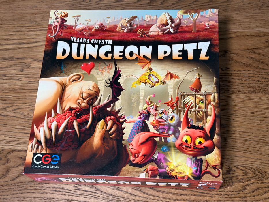 Jogo de Tabuleiro Dungeon Petz