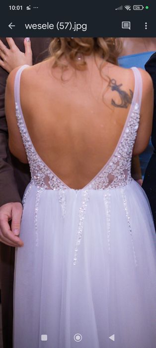 Suknia ślubna biała