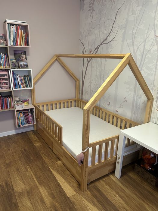 Lóżko domek drewniane luletto