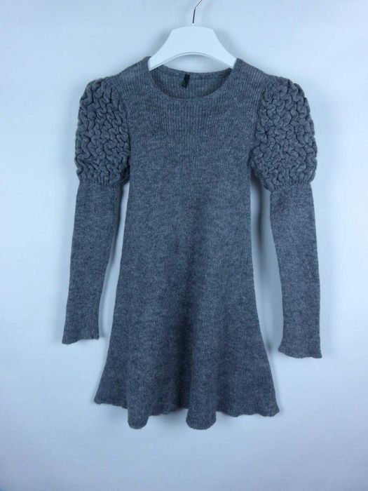 Benetton swetrowa sukienka 8 - 9 lat 140 cm