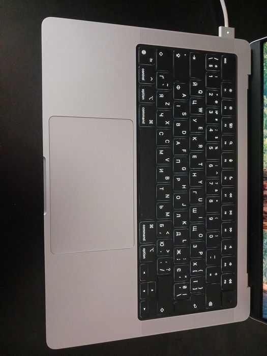 MacBook Pro 14 M3 Pro • ОФІЦІЙНИЙ (UA) • Чек Цитрус • 63 цикли