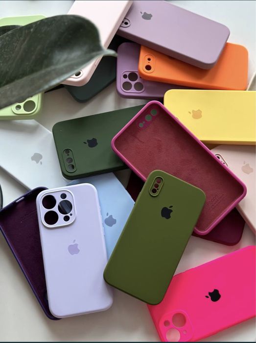 Silicone case на iphone силиконовый чехол на айфон  силіконовий чохол