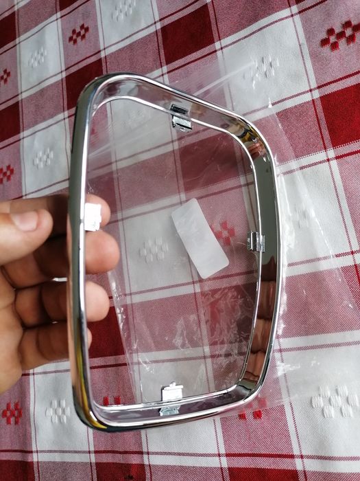 Aro cromado VW manete das mudanças